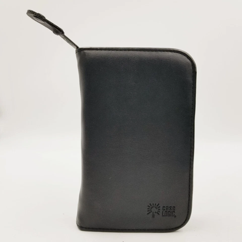Case Logic GPS Carrying Holder Black Zip Leatherette Wallet Screen Protector  - Image 2 of 4