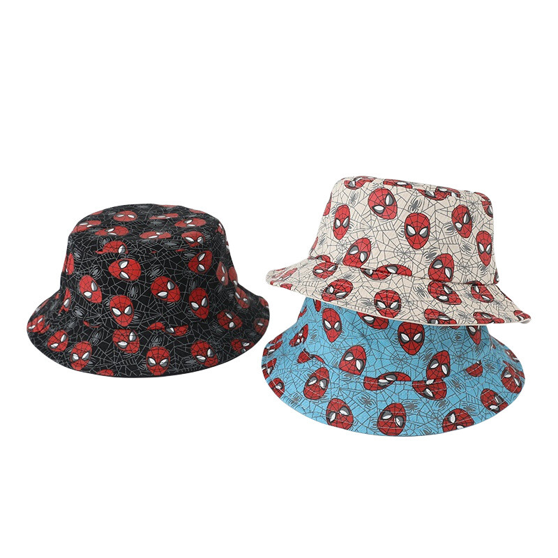 Amazing Spider-Man Full Print Summer Sunscreen Bucket Hat