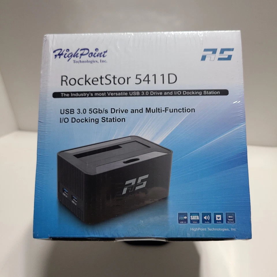 RocketStor 5411D-USB 3.0 5Gb/s Drive and Multi-Function I/O Docking Station. - Image 2 of 4