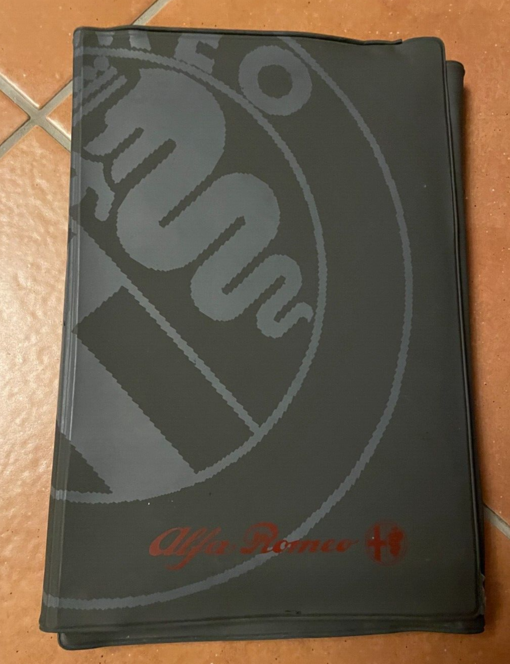 GENUINE 90s ALFA ROMEO OWNERS MANUAL HANDBOOK DOCUMENT WALLET FOLDER | eBay