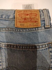 Vintage Levi's Jeans Denim 505 Regular Fit Straight Leg Men  s 34x34