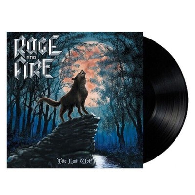 RAGE AND FIRE- The Last Wolf LIM.BLACK VINYL ex RAVENSIRE epic metal ala IRONSWO