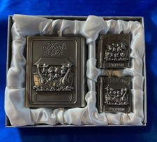 Noah  s Ark Baby  s First Curl, First Tooth  Coin Bank Keepsake with Box