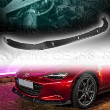 Real Carbon Fiber Front Bumper Splitter Spoiler Lip Fit 16-21 Mazda Miata Mx-5