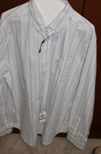 MENS NAUTICA FLEX LONG SLEEVE DRESS SHIRT NWT WRINKLE RESISTANCE SIZE L