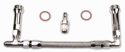 Quick Fuel 34-8000-SS Holley Carburetor Dual Feed Fuel Line 8AN FREE SHIP USA