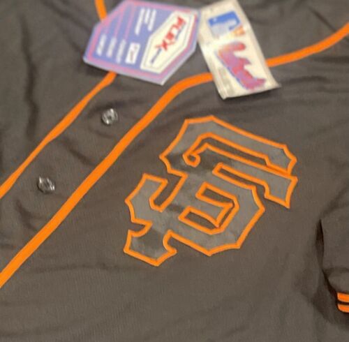 Authentic Majestic Flex Base San Francisco Giants Alternate Black Jersey 52 NWT - Picture 2 of 4