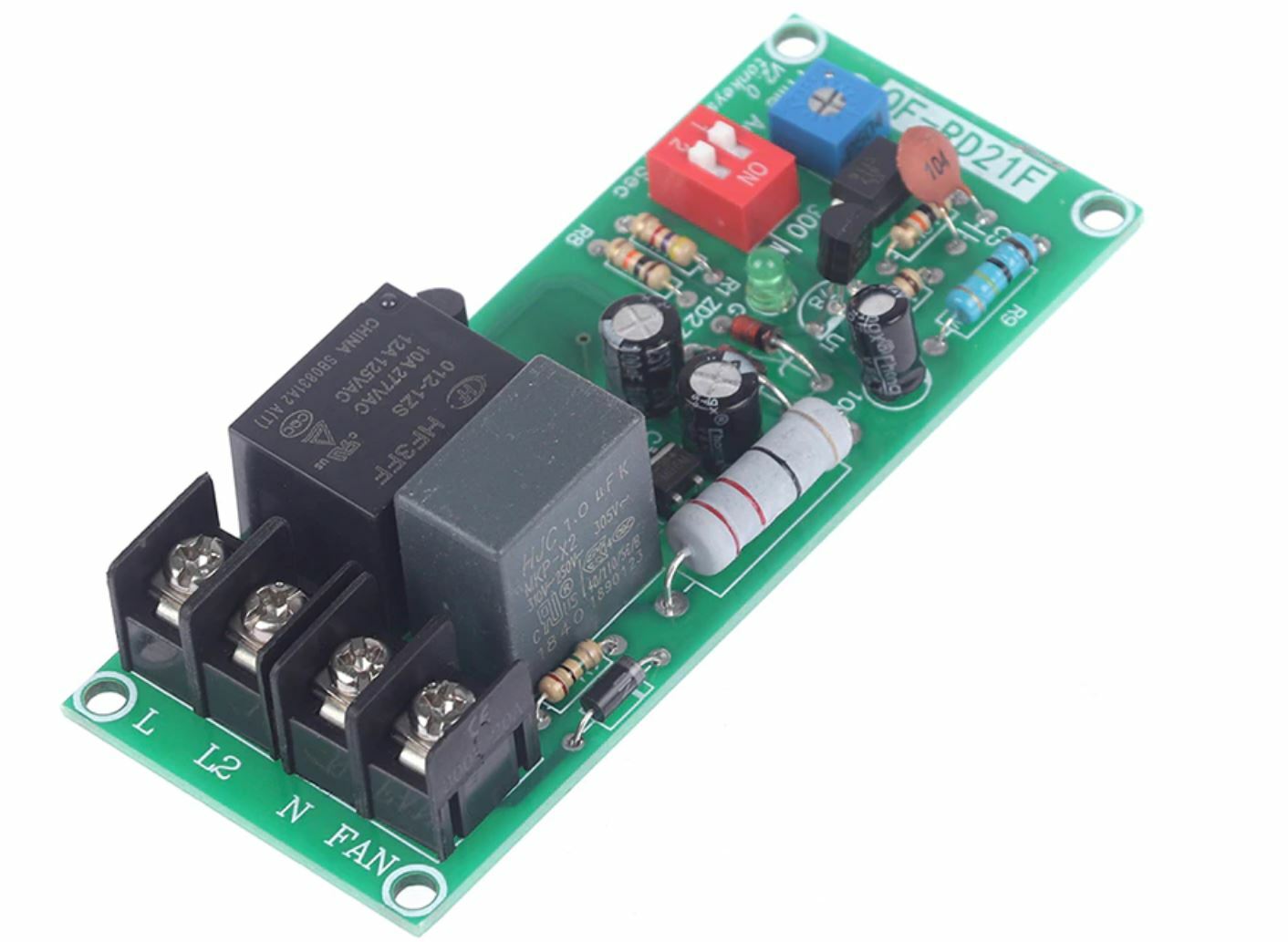 220V Timer Control Relay Module Delayed Turn Off  Fan overrun timer GF-RD21F