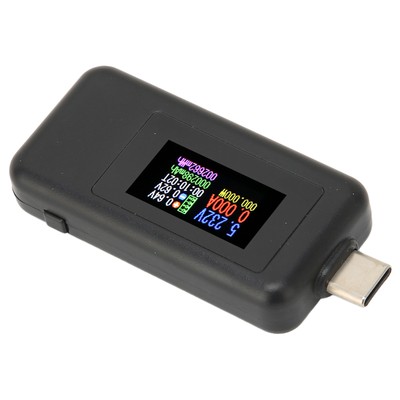 USB Tester Real Time Detection IPS HD Display High Accuracy Power Off Storag Kit