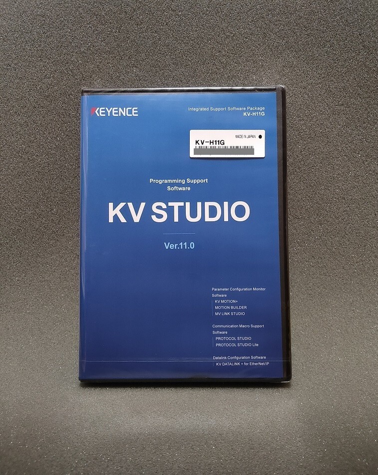 【美品】キーエンス/KEYENCE KV STUDIO　Ver.11.6 keyence KV STUDIO Ver.11 KV-H11G KEYENCE Sequencer PLC *SAMEDAY