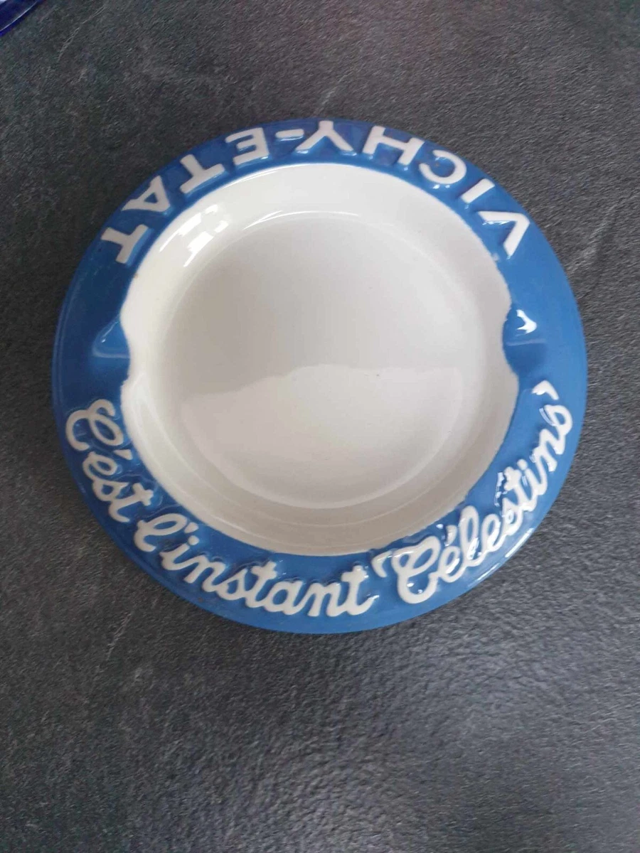 Cendrier Publicitaire Vichy Vintage – Objet Déco Rétro Pour Fumeur – Occasion