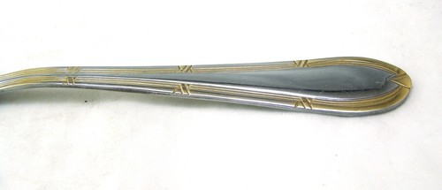 Unknown Gold Accent Bestecke Solingen Germany Stainless Steel Dinner Fork(s) - Picture 4 of 7