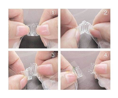 Self Adhesive invisible Bra,Silicone Bra With3 Straps,Sexy Bra(A B C D,E)Cup - Picture 32 of 44