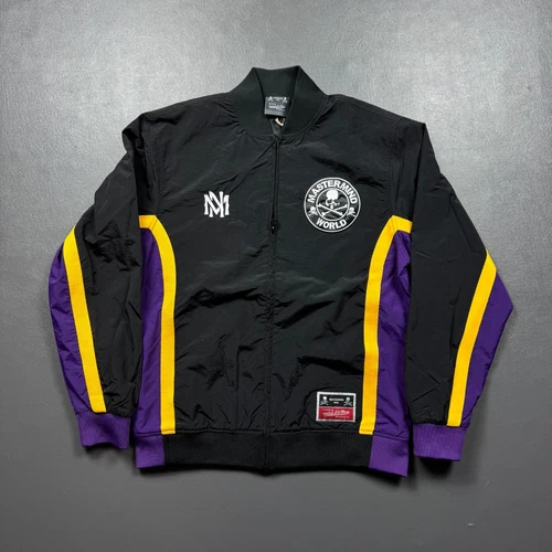 100% Authentic MasterMind x Mitchell & Ness Jacket Size XL 48 Mens Lakers Kobe image 2