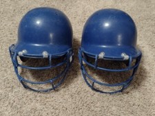 Schutt Pro Guard Softball Batters face Guard Helmet blue. Size large