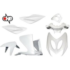 KIT CARENE 7 PEZZI BIANCO PERLA MBK NITRO 50/100 1997 2012 FOR YAMAHA AEROX 50/1