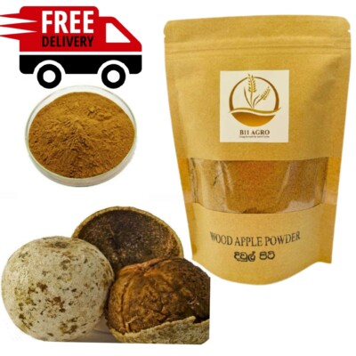 WOOD APPLE POWDER Natural Dry Bacon Belgiri BealGiri Pure Bael Organic Fruit