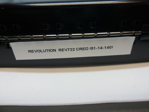 Revolution Eyeglasses Women's w/Magnetic Clip On Eyeglasses # REV722 CRED - Picture 5 of 5