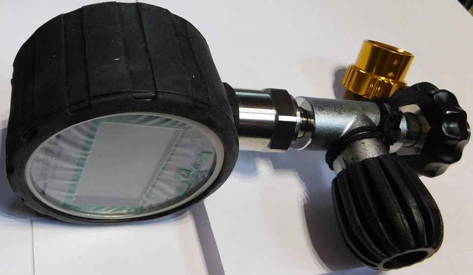 GK 0,2 - Hochpräziser DIGITALER FLASCHENDRUCKPRÜFER 300 BAR - Prüfmanometer - Bild 3 von 4