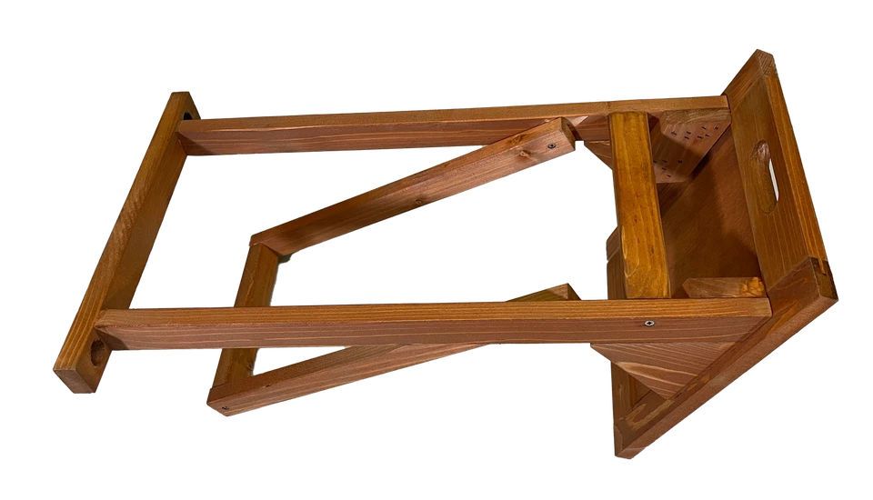 Sunny Smart Fußstütze ungepolstert Nord.Fichte für Strandkorb Rustikal 50 Plus - Bild 2 von 2