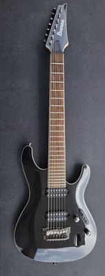 Ibanez Iron Label SIR27FD-IPT, black, 7-String, DiMarzio Illuminator 7 Pickups