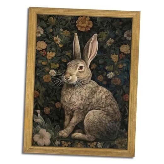SAMHOU 3D Textured Wall Art, Vintage 16L