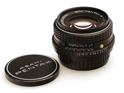 Asahi Standard Objektiv SMC Pentax-M 1.7 / 50 mm MF für Pentax PK Mount