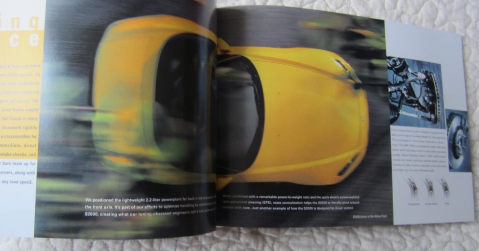 2007 Honda S2000 sales brochure AP2 - Image 2 of 2