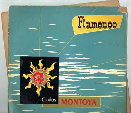 33 Runden Carlos Montoya Gitarre Vinyl LP 12 " Flamenco Espagne Concerteum Cr