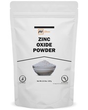 100 Natural Zinc Oxide Powder  Micronized Non-Nano Uncoated Particles 0.5 L...