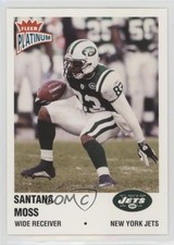 2003 Fleer Platinum Santana Moss #91 0q3