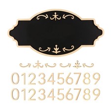 House Numbers for Outside, Personalized Address Signs for House, Mailbox, Apa...