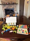 VTG Fisher Price 1971 Little People Play Family School House 923 w/ Accessories