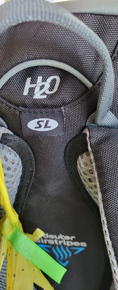 deuter airstripe Bike Rucksack H2O Gr. SL Vorrichtung Trinkblase 18 L 660 Gramm - Bild 3 von 4