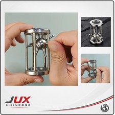 Stainless Steel Wire Puzzle Brain Teaser Cage Game for Kids and Adults