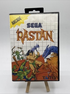 Rastan Sega Master System W/ Box - Poster -  Game
