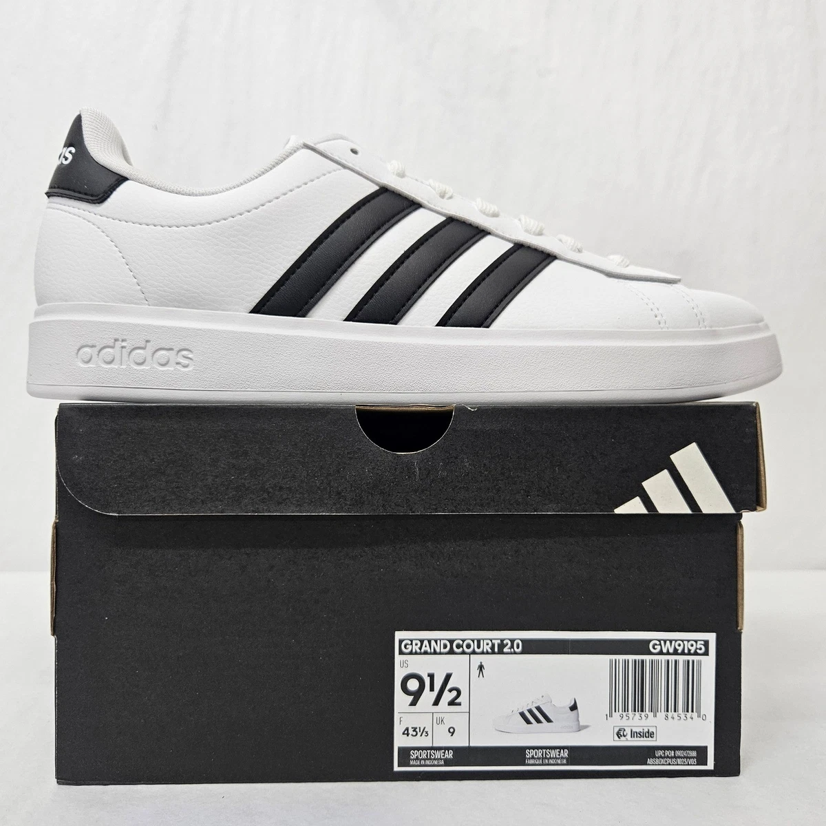 25+ Adidas Grand Court 2.0 White Black for sale | Updated Oct 2026 display picture 1