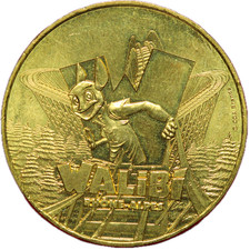 #17590 - Jeton Touristique Monnaie de Paris Les Avenières Walibi 2016