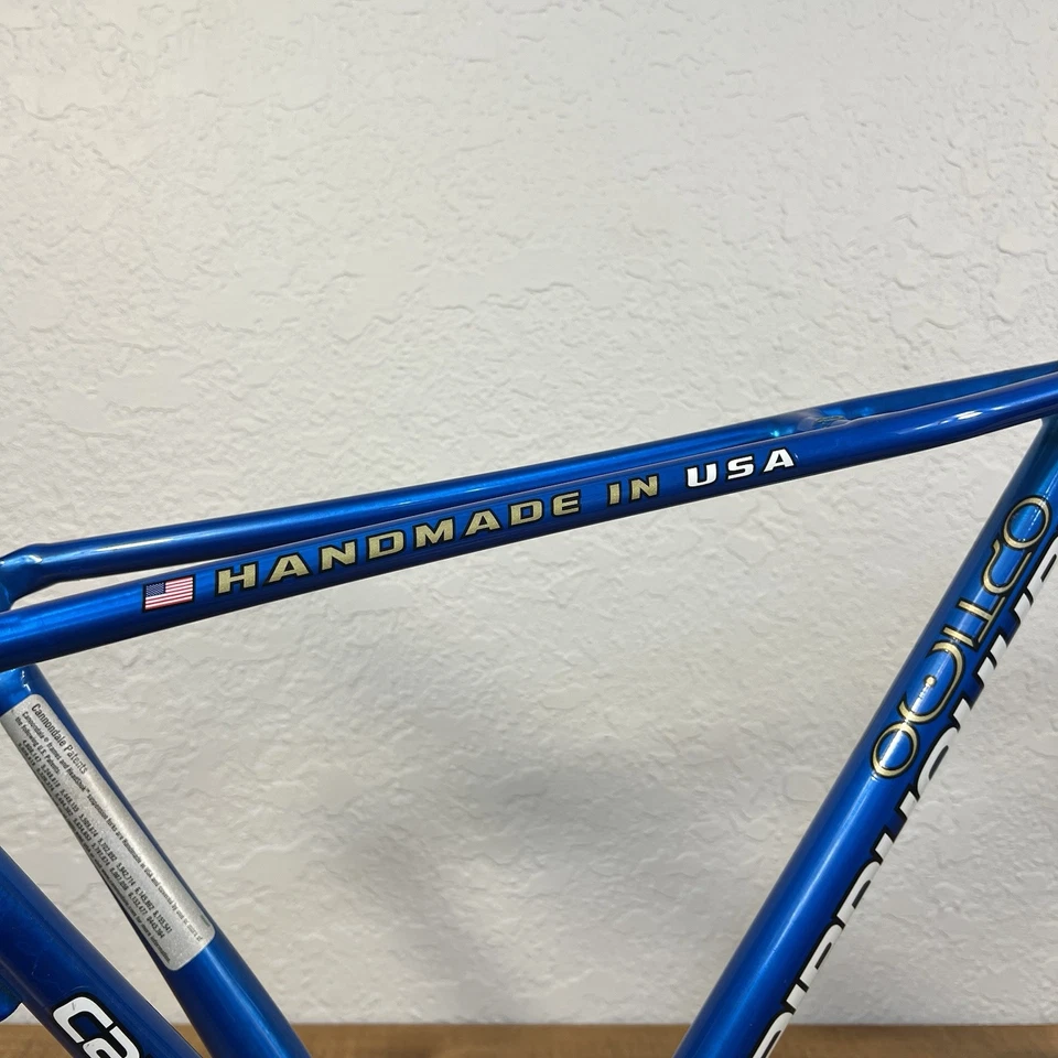 Cannondale Optimo R3000 Frame Set 54cm Blue Made In USA - Image 4 of 4
