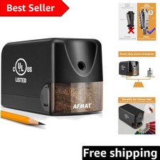 Heavy Duty Electric Pencil Sharpener, Listed for Classroom Use, 10,000 Shar...