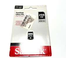 SanDisk 256GB Ultra Fit USB 3.2 Flash Drive, Black - SDCZ430-256G-G46
