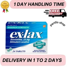 ex-lax Maximum Strength Stimulant Laxative 25mg - 24 Tablets