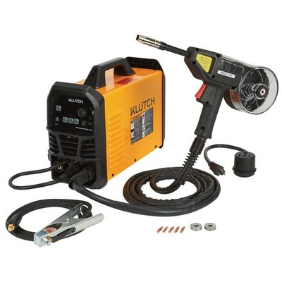 Klutch Dual-Voltage 180 Amp MIG/Flux-Core Multi-Process Welder with Inverter