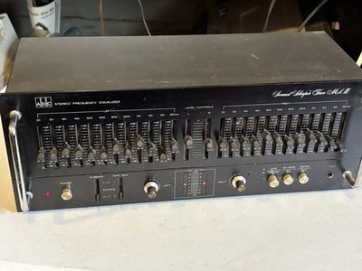 ADC SOUND SHAPER TWO MKII SS 2 Stereo Graphic Equalizer   12 Band   Tested