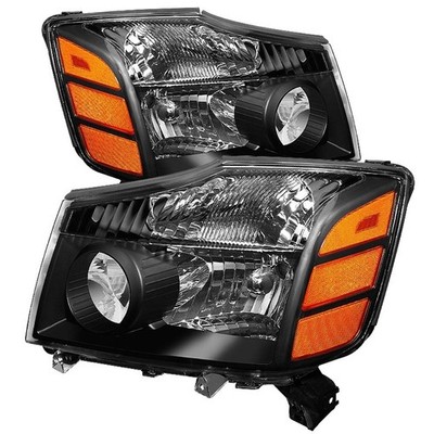 xTune Auto 5077080 Headlights Black/Clear