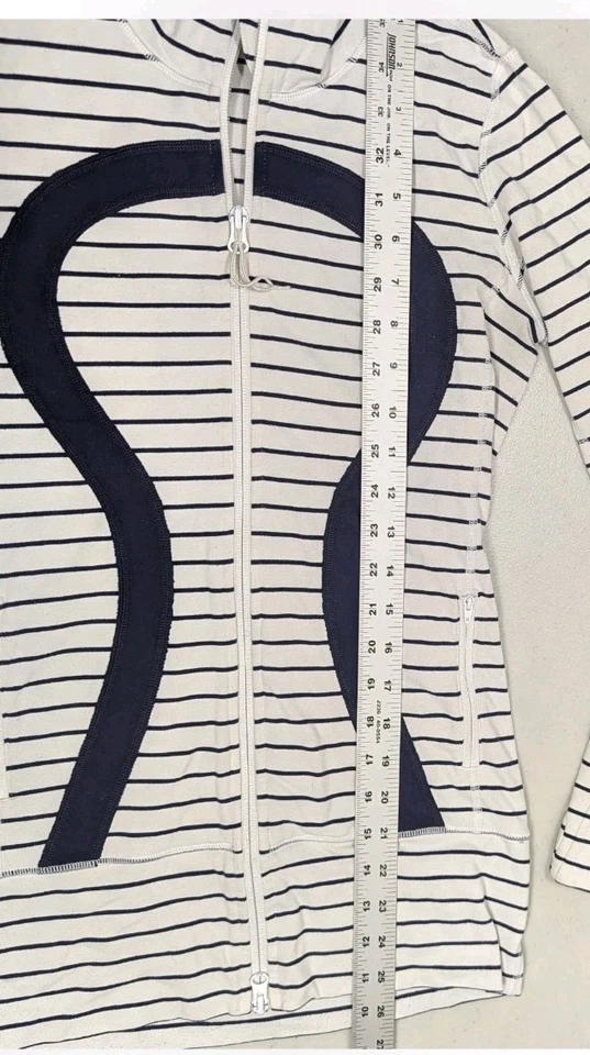 Chaqueta Lululemon Stride para mujer 6 rayas atletismo deportes atléticos #4 Foto 4 de 4