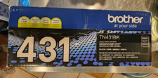 Brother Genuine TN431BK Black Toner TN-431BK Sealed Cartridge
