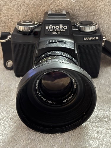 Minolta 110 Zoom Mark II SLR Camera with 25-67mm 1:3.5 Lens