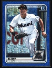 2020 Bowman #BCP-116 J.J. Bleday Chrome Prospects Mojo Refractor Blue #/150