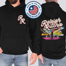 Raleigh Ritchie Live From The O2 RR Logo Inspired Double Sided Hoodie